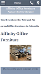 Mobile Screenshot of affinityofficefurniture.com